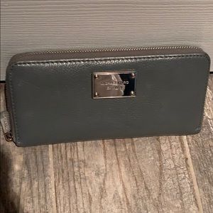 Michael Kors dark gray wallet